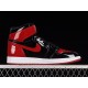 Jordan 1 Retro High OG Patent Bred Men's - 555088-063