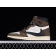 Travis Scott x Air Jordan 1 Retro High OG 'Mocha' CD4487-100