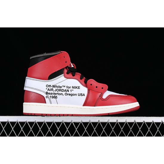 Jordan 1 Retro High Off-White Chicago Men's AA3834-101