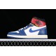 Jordan 1 Retro High Union Los Angeles Blue Toe Men's BV1300-146