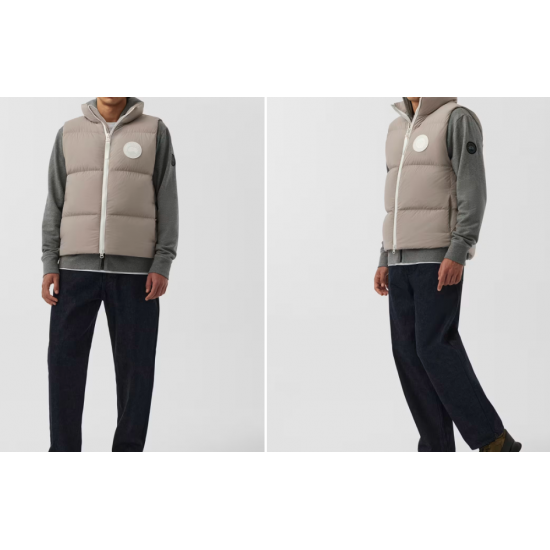 Canada Goose Lawrence Puffer Vest White Disc Limestone