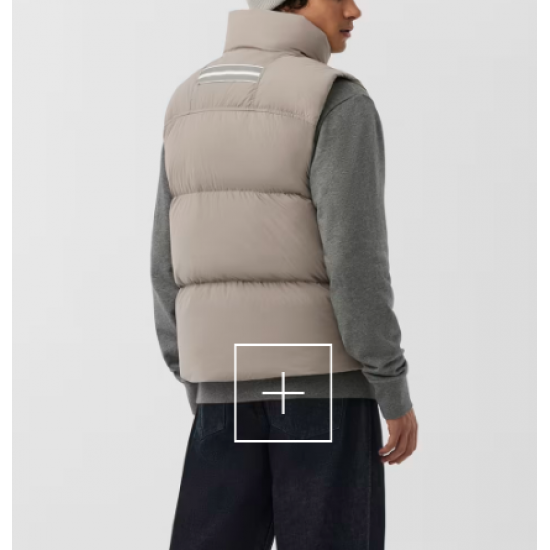 Canada Goose Lawrence Puffer Vest White Disc Limestone