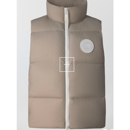 Canada Goose Lawrence Puffer Vest White Disc Limestone