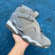 Jordan 8 Retro Cool Grey Men's - 305381-014