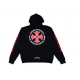 Chrome hearts made in hollywood plus cross zip up hoodie