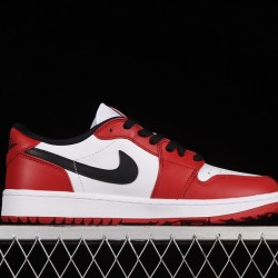 AIR JORDAN 1 LOW GOLF CHICAGO VARSITY RED/BLACK/WHITE DD9315-600