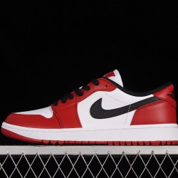 AIR JORDAN 1 LOW GOLF CHICAGO VARSITY RED/BLACK/WHITE DD9315-600