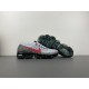 Nike Air VaporMax Platinum Red Black Men's - 849558-020