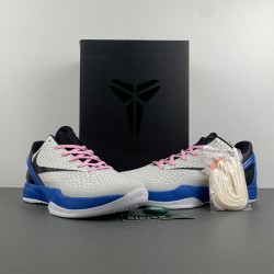 Nike Kobe 6 Blanc Noir BLEU CW2190 206