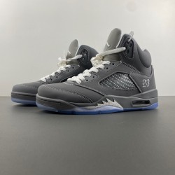 Jordan 5 Retro Wolf Grey Men's - 136027-005