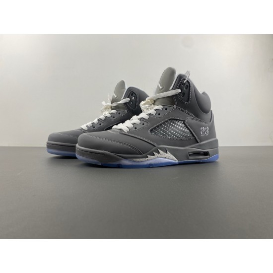 Jordan 5 Retro Wolf Grey Men's - 136027-005