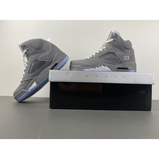 Jordan 5 Retro Wolf Grey Men's - 136027-005