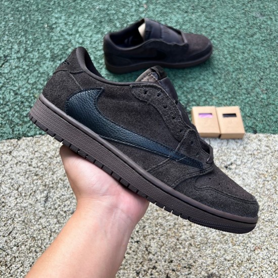 Travis Scott x Air Jordan 1 Low OG Velvet Brown DM7866-202