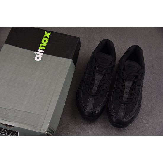 Air Max 95 Recraft GS 'Triple Black' - CJ3906-001