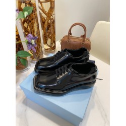 PRAD@ LEATHER SNEAKERS - PA035