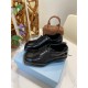 PRAD@ LEATHER SNEAKERS - PA035