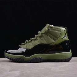 Air Jordan 11 Retro ARMY GREEN BLACK CT8012-300