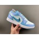 Jordan 1 Low SE Aquarius Blue (GS)  - FN7366-400