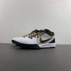 Nike Kobe 4 Protro White Black Del Sol AV6339-101