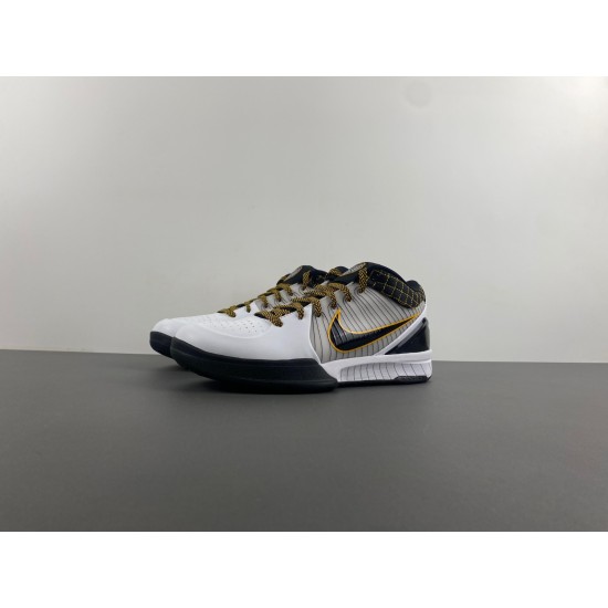 Nike Kobe 4 Protro White Black Del Sol AV6339-101