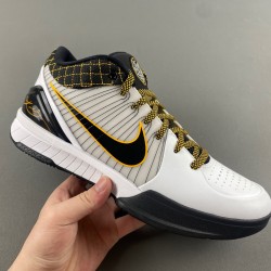 Nike Kobe 4 Protro White Black Del Sol AV6339-101