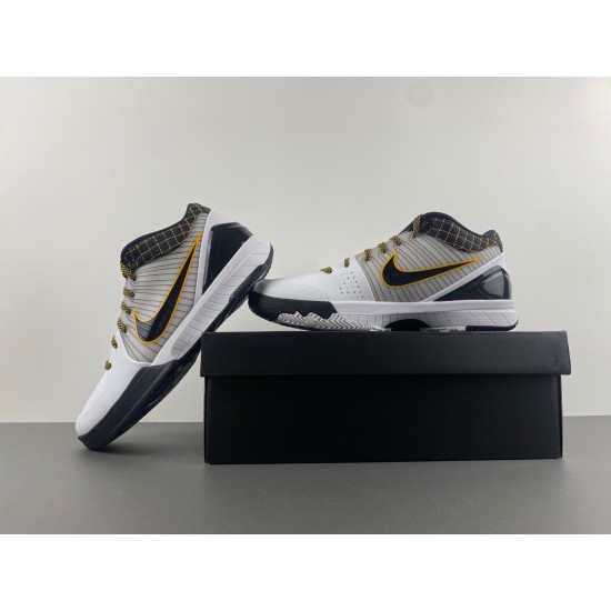 Nike Kobe 4 Protro White Black Del Sol AV6339-101