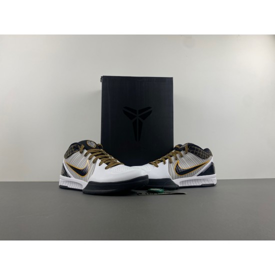 Nike Kobe 4 Protro White Black Del Sol AV6339-101