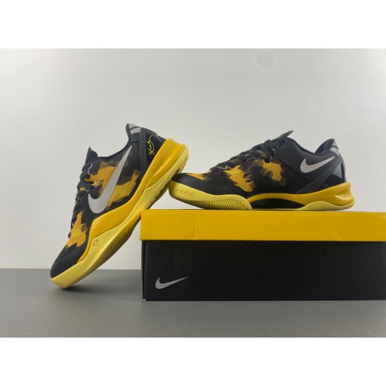 Nike Kobe 8 XDR 'Black Yellow' 555286-077