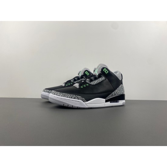 Jordan 3 Retro Green Glow Men's - CT8532-031