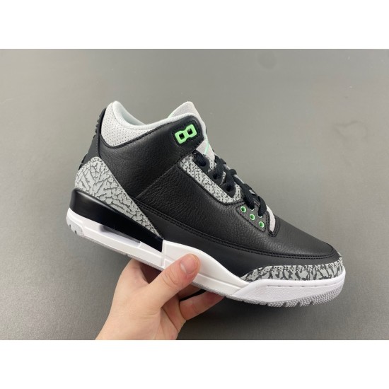 Jordan 3 Retro Green Glow Men's - CT8532-031