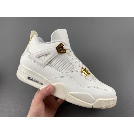 Jordan 4 Retro Metallic Gold (Women's) AQ9129-170