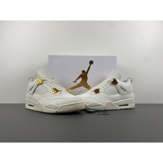 Jordan 4 Retro Metallic Gold (Women's) AQ9129-170