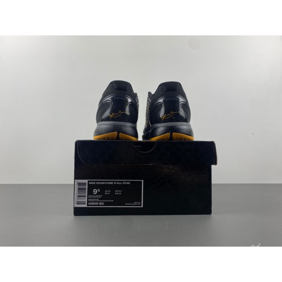 Zoom Kobe 6 'Black Del Sol' - 429659 002