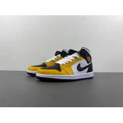 Jordan 1 Mid Yellow Ochre Men's - DQ8426-701