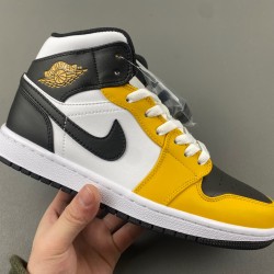 Jordan 1 Mid Yellow Ochre Men's - DQ8426-701