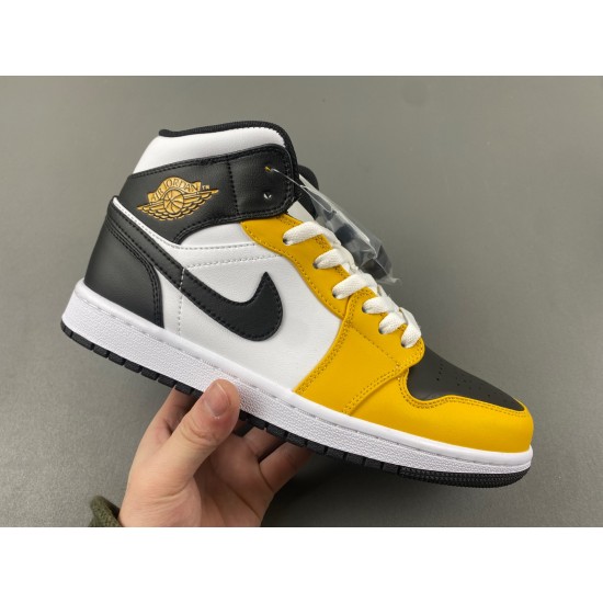 Jordan 1 Mid Yellow Ochre Men's - DQ8426-701