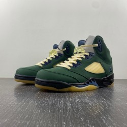 Air Jordan 5 "Navy Green” FZ5758-003