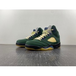 Air Jordan 5 "Navy Green” FZ5758-003