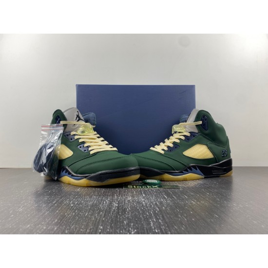 Air Jordan 5 "Navy Green” FZ5758-003