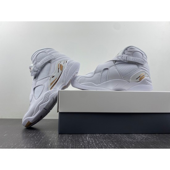 Jordan 8 Retro OVO White Men's - AA1239-135