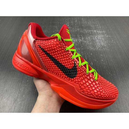 NIKE KOBE 6 PROTRO REVERSE GRINCH FV4921-600