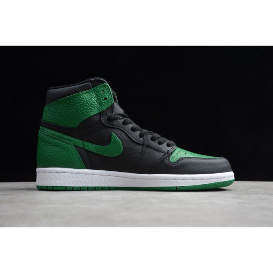 Jordan 1 Retro High Pine Green Black Men's - 555088-030