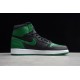 Jordan 1 Retro High Pine Green Black Men's - 555088-030