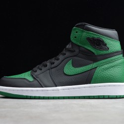 Jordan 1 Retro High Pine Green Black Men's - 555088-030