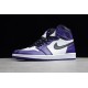 Jordan 1 Retro High Court Purple White Men's - 555088-500