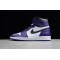 Jordan 1 Retro High Court Purple White Men's - 555088-500