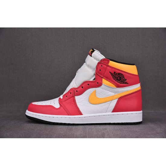 Jordan 1 Retro High OG Light Fusion Red Men's 555088-603