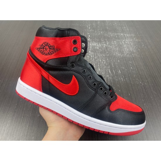 Jordan 1 Retro High OG Satin Bred (Women's) - FD4810-061