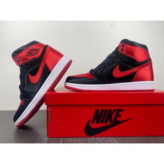 Jordan 1 Retro High OG Satin Bred (Women's) - FD4810-061