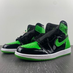 Jordan 1 Retro High Pine Green Black Men's - 555088-030